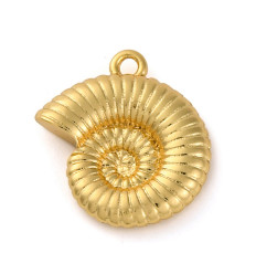 Pendentif oeil articulé + zircon vert