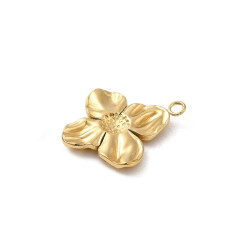 Pendentif fleurs 4 pétales