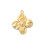 Pendentif fleurs 4 pétales