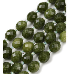 Chapelet pierre - jade teinté 4mm