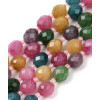 Chapelet pierre - jade teinté 4mm
