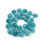 10mm - jade teinté ovale à facette - Chapelet pierre