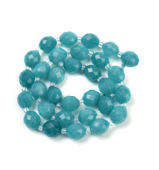 Chapelet pierre - jade teinté 4mm