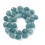 10mm - jade teinté ovale à facette - Chapelet pierre