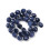 10mm - jade teinté ovale à facette - Chapelet pierre