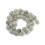 10mm - jade teinté ovale à facette - Chapelet pierre