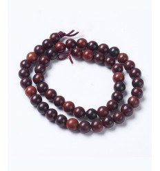 Chapelet de perles en bois de santal 6mm