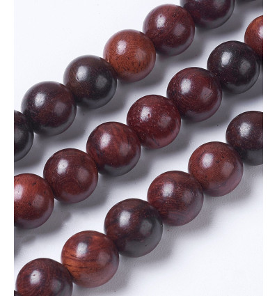 Chapelet de perles en bois de santal 6mm