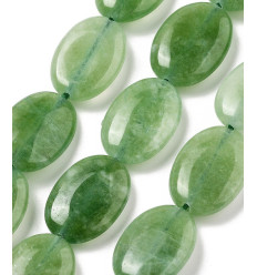 Chapelet pierre - jade teinté 4mm