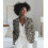 Tissu jacquard bio "Leaf" - Mind The Maker