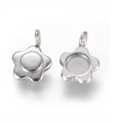 Pendentif mini fleur