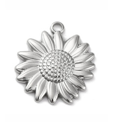 Pendentif fleur tournesol