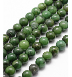 3mm - Chapelet pierre - jade vert