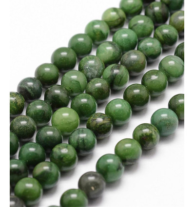 3mm - Chapelet pierre - jade vert