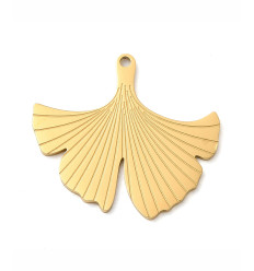 Pendentif feuille de ginko