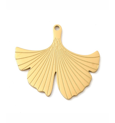 Pendentif oeil articulé + zircon vert