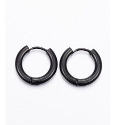 Créole inoxydable épaisse 30mm (2pcs)