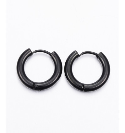 Créole inoxydable épaisse 30mm (2pcs)