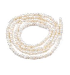 2mm - Chapelet perles de culture naturelles