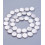 10x10mm - perles de culture naturelles plates et rondes - Chapelet