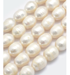 2mm - Chapelet perles de culture naturelles