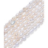 2mm - Chapelet perles de culture naturelles