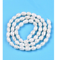 2mm - Chapelet perles de culture naturelles