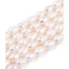2mm - Chapelet perles de culture naturelles