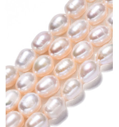 2mm - Chapelet perles de culture naturelles