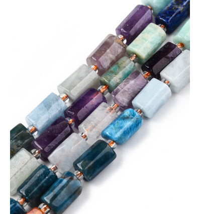 3mm - Chapelet pierre - turquoise