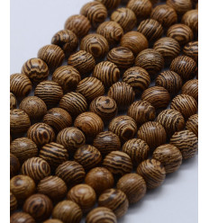 Chapelet de perles en bois de santal 6mm