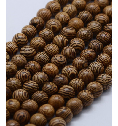 Chapelet de perles en bois de santal 6mm