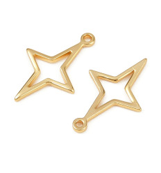 Pendentif pastille inoxydable poinçonnée