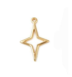 Pendentif pastille inoxydable poinçonnée