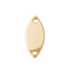 Pendentif pastille inoxydable poinçonnée