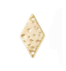 Pendentif pastille inoxydable poinçonnée