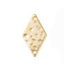 Pendentif pastille inoxydable poinçonnée