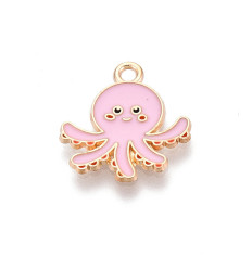 Pendentif oeil articulé + zircon vert