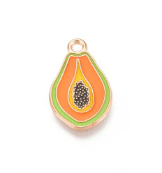 Pendentif oeil articulé + zircon vert