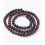 4mm - obsidienne acajou - Chapelet pierre