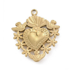 Pendentif coeur ex-voto