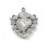 Pendentif coeur ex-voto