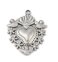 Pendentif coeur ex-voto