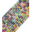4mm - Chapelet Heishi en jade multicolore