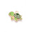 Pendentif tortue verte