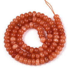 Chapelet pierre - jade teinté 4mm