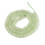 6x4mm - rondelle jade teintée - Chapelet pierre