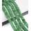 6x4mm - rondelle jade teintée - Chapelet pierre