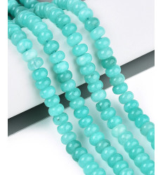Chapelet pierre - jade teinté 4mm