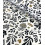 Tissu jacquard bio "Leaf" - Mind The Maker